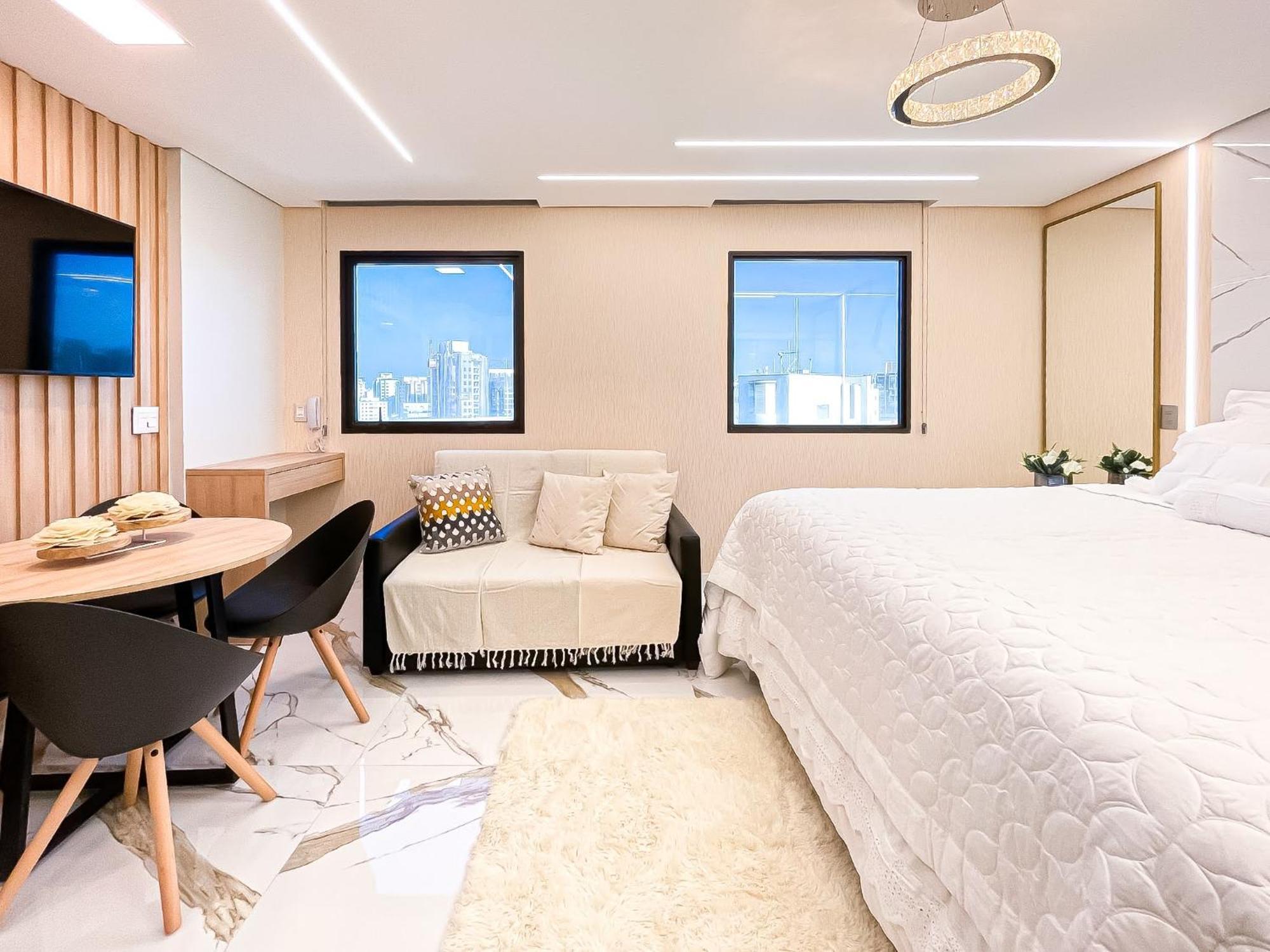 M N Flats - Flat Dentro Do Hotel Wi Av Ibirapuera 2927 ساو باولو المظهر الخارجي الصورة