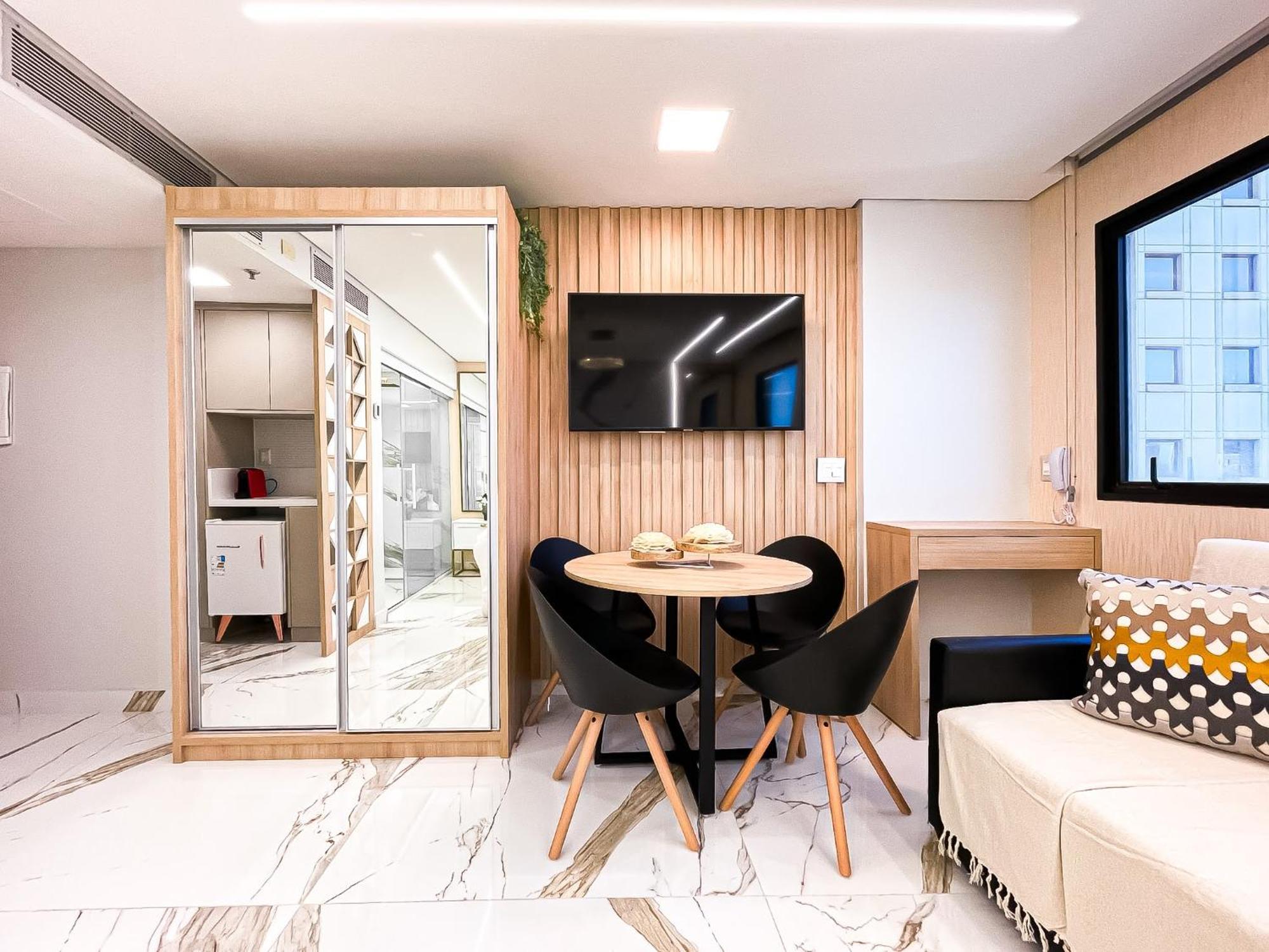 M N Flats - Flat Dentro Do Hotel Wi Av Ibirapuera 2927 ساو باولو المظهر الخارجي الصورة